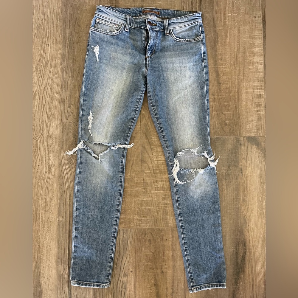 Joe’s Distressed Skinny Jeans